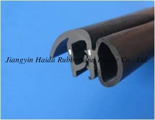China Door Weatherstrip Extruded Rubber Seal used on car door frame supplier