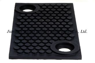 China Vibration Isolation Bearings Solid Rubber Pad applied in Metro supplier