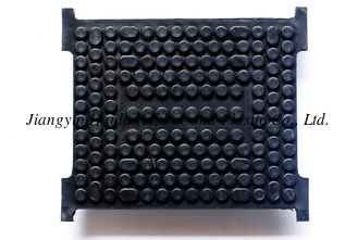China Vibration Isolation Bearings rubber material pads applied in railway supplier