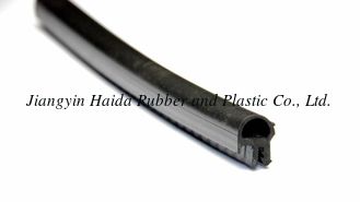 China Flexible steel spine extruded rubber seal sunroof sealing strip supplier