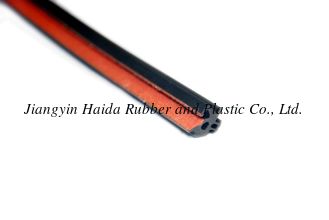 China 50-80SHA EPDM Rubber Seal and hydrophilic co-extruded car rubber door seals supplier