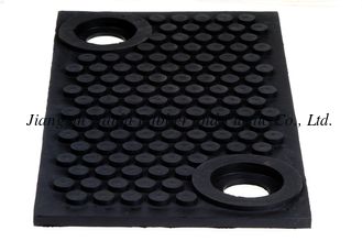 China Custom Molded Rubber Parts molding materials vibration isolation rubber pad parts supplier