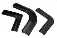 Molded Corners Rail Vehicle Rubber Parts used for window corners