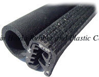 China Customized automotive co-extruded EPDM rubber extrusion rubber trim seals  factory