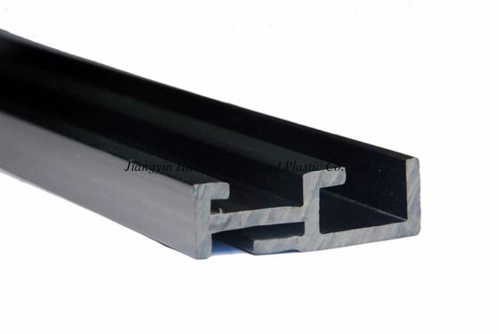 China Extruded plastic extrusion profile and parts ​with PVC, PP; ABS material factory