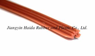 China Customized profile low-temperature Extrusions Silicone Rubber Seals supplier